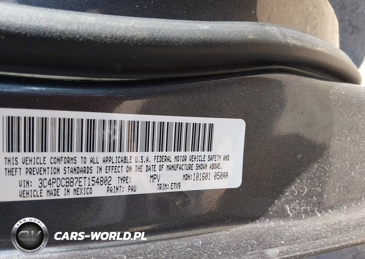 2014 Dodge Journey Sxt VIN:3C4PDCBB7ET154802 - 9