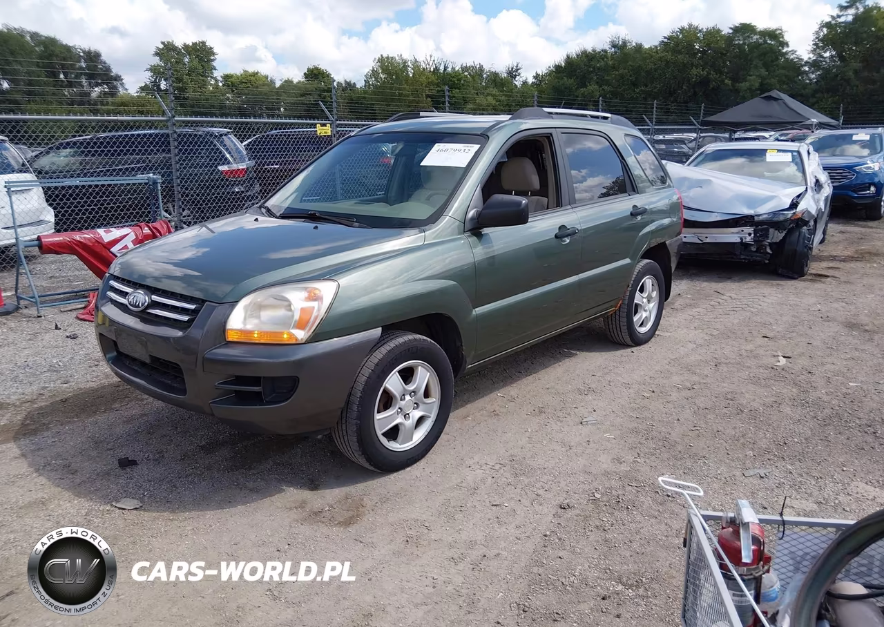 2007 Kia Sportage Lx VIN:KNDJF724277436183 - 2