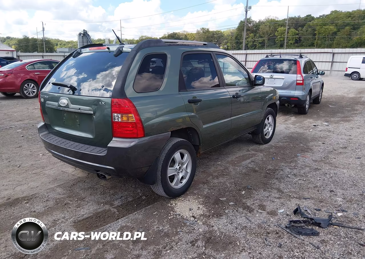 2007 Kia Sportage Lx VIN:KNDJF724277436183 - 4