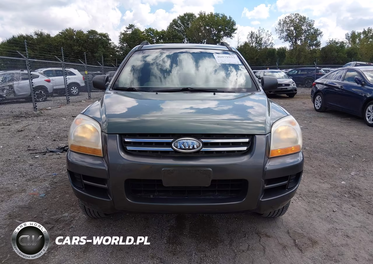 2007 Kia Sportage Lx VIN:KNDJF724277436183 - 6