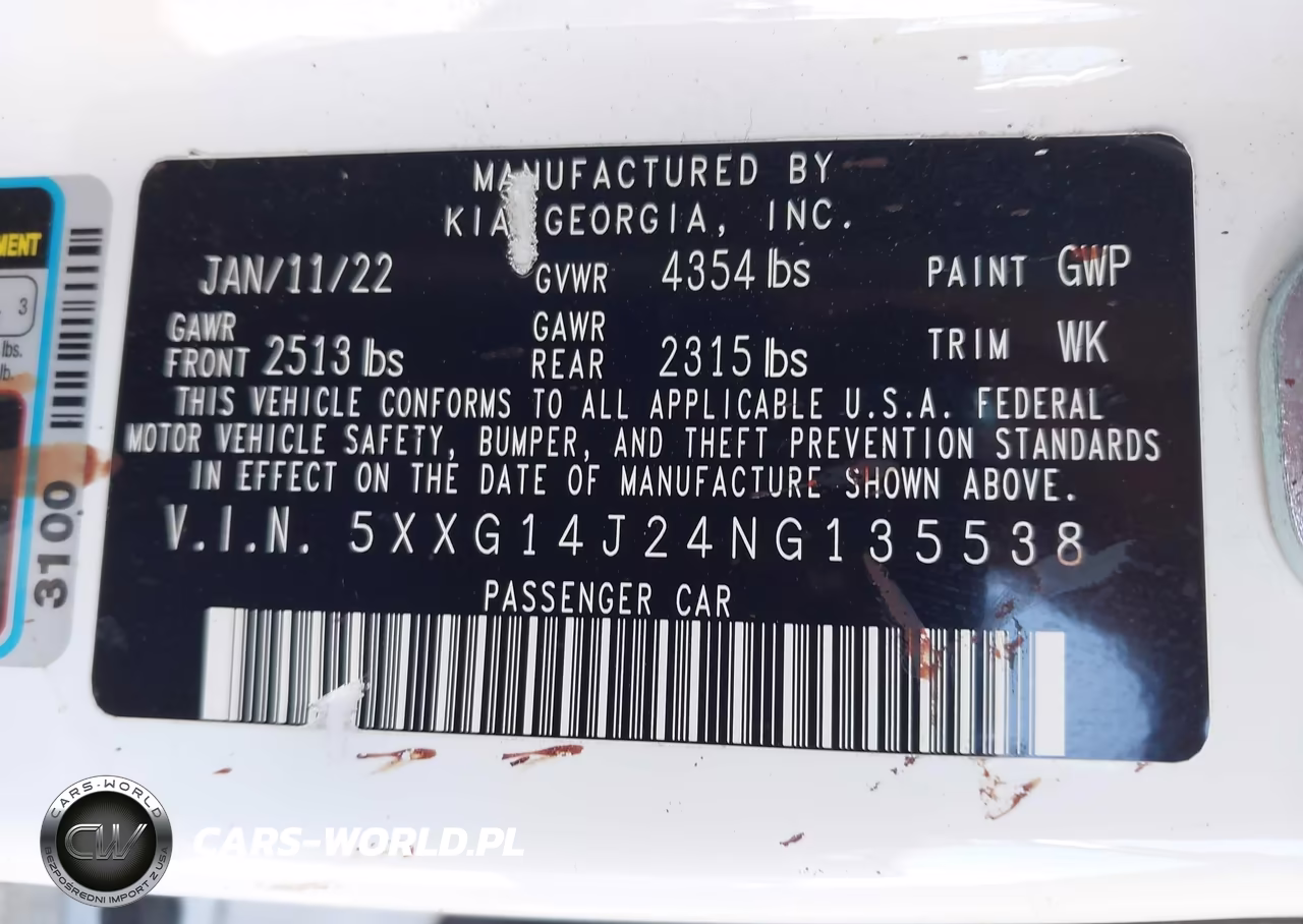 2022 Kia K5 Lxs VIN:5XXG14J24NG135538 - 9