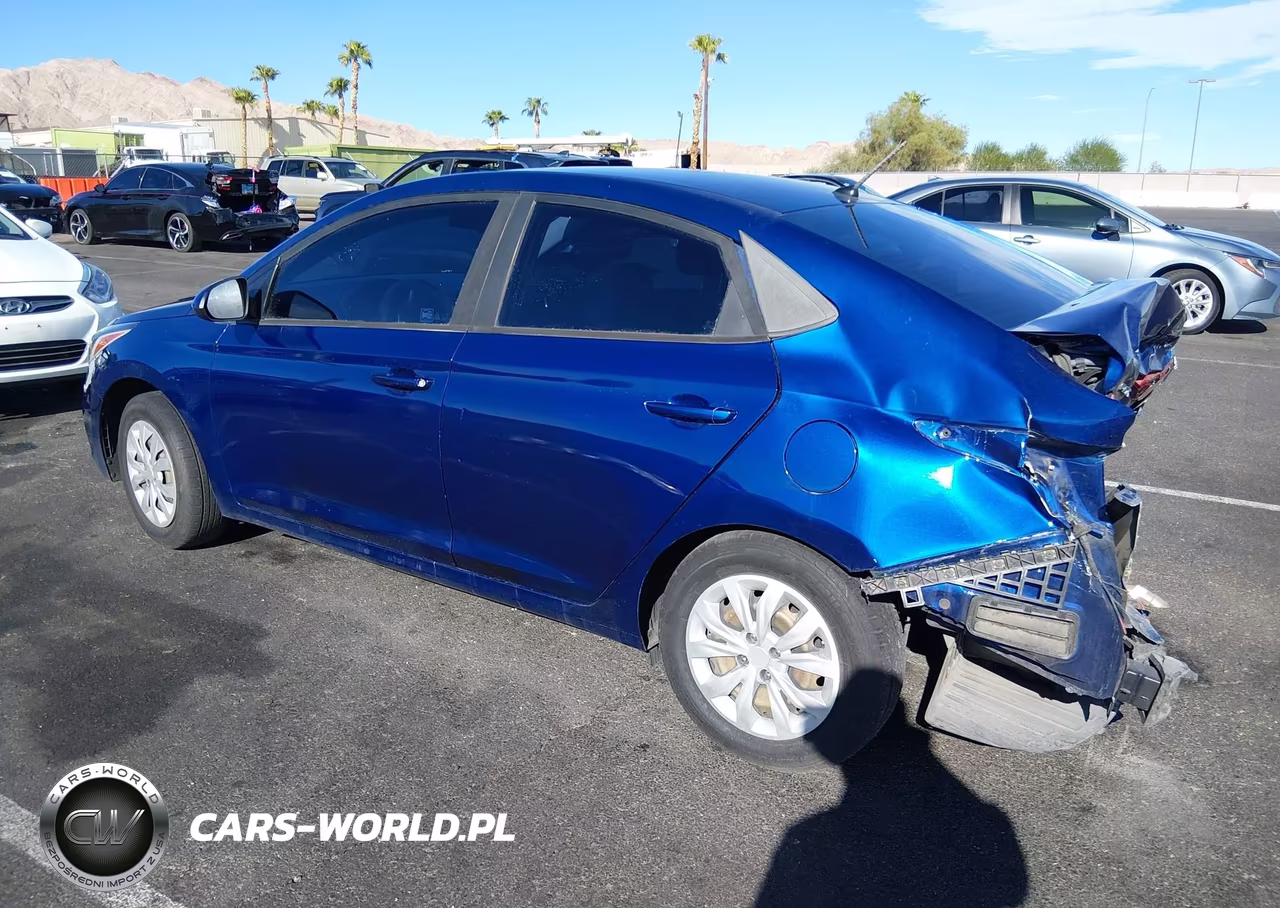 2019 Hyundai Accent Se VIN:3KPC24A39KE040711 - 3