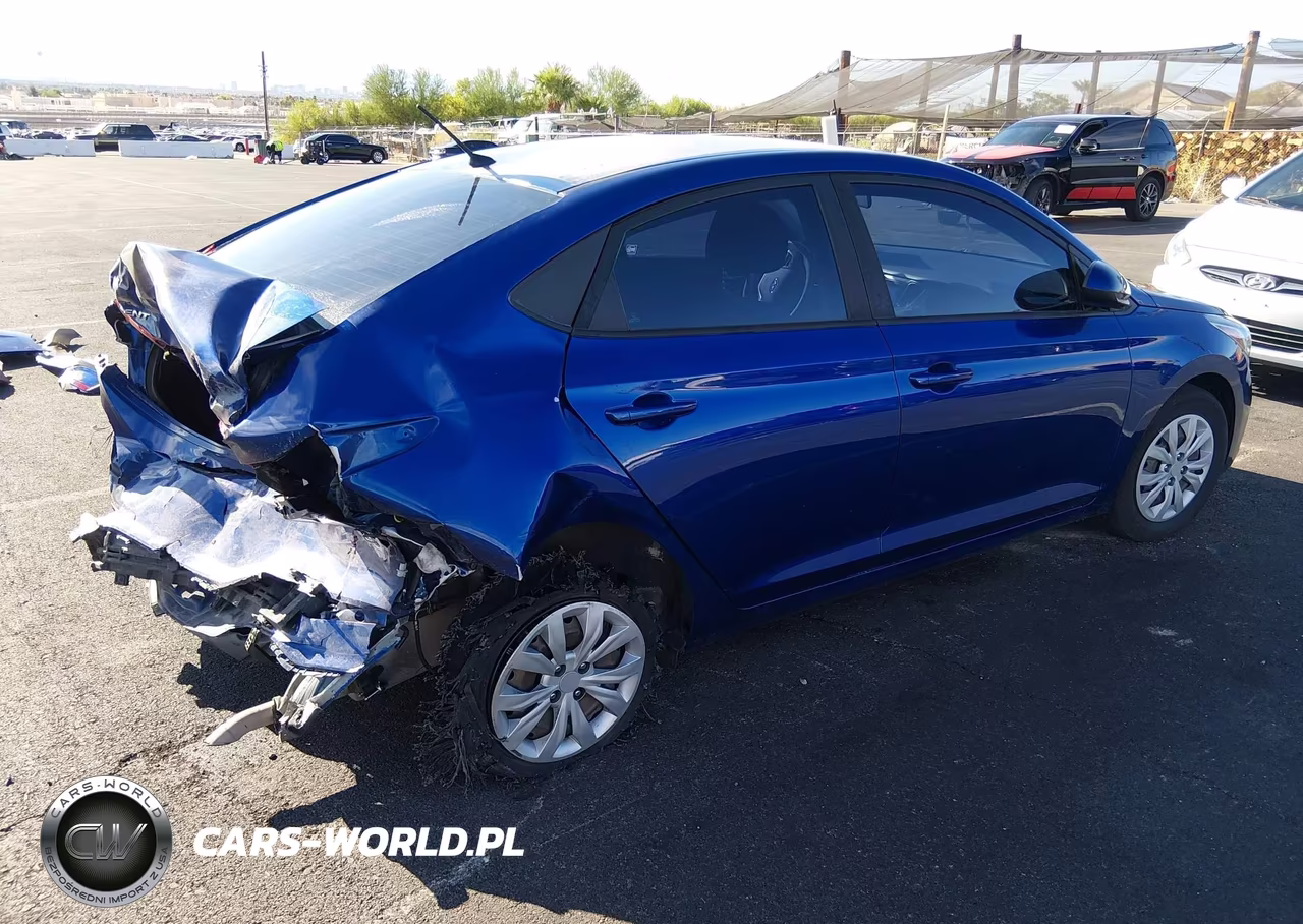 2019 Hyundai Accent Se VIN:3KPC24A39KE040711 - 4