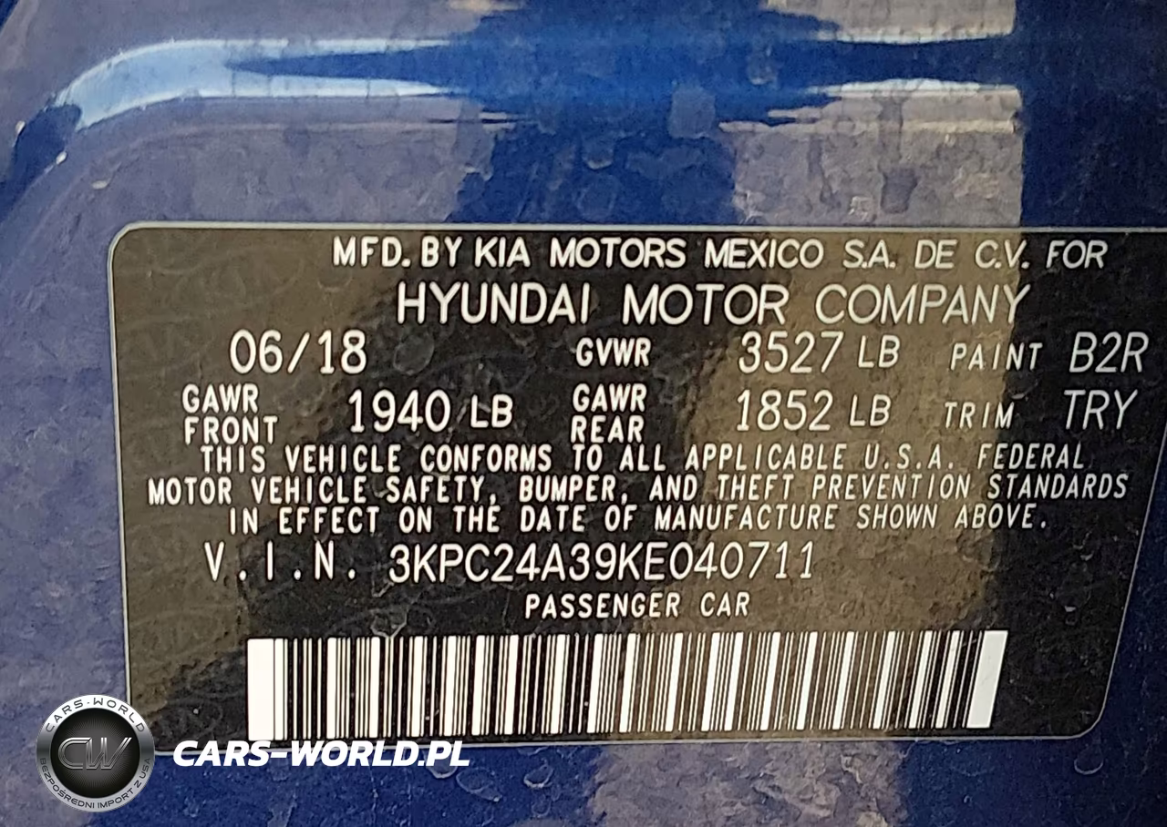 2019 Hyundai Accent Se VIN:3KPC24A39KE040711 - 9