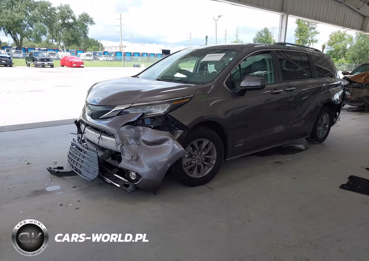 2021 Toyota Sienna Xle VIN:5TDYRKEC3MS070506 - 2