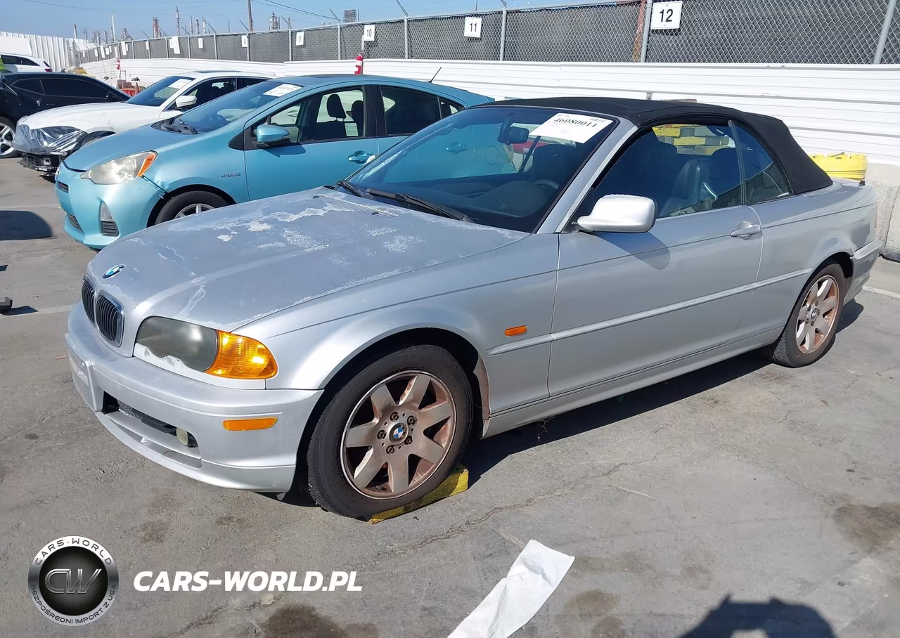 2000 BMW 323Ci VIN:WBABR3340YEA83376 - 2
