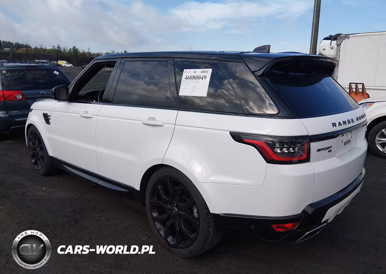 2020 Land Rover Range Rover Sport Hse Mhev VIN:SALWR2SU9LA713983 - 3