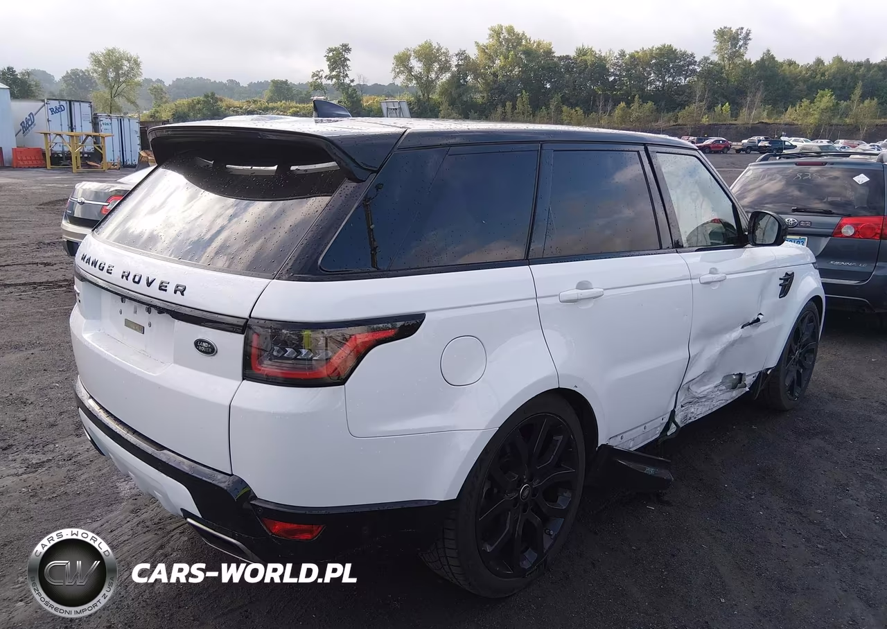 2020 Land Rover Range Rover Sport Hse Mhev VIN:SALWR2SU9LA713983 - 4