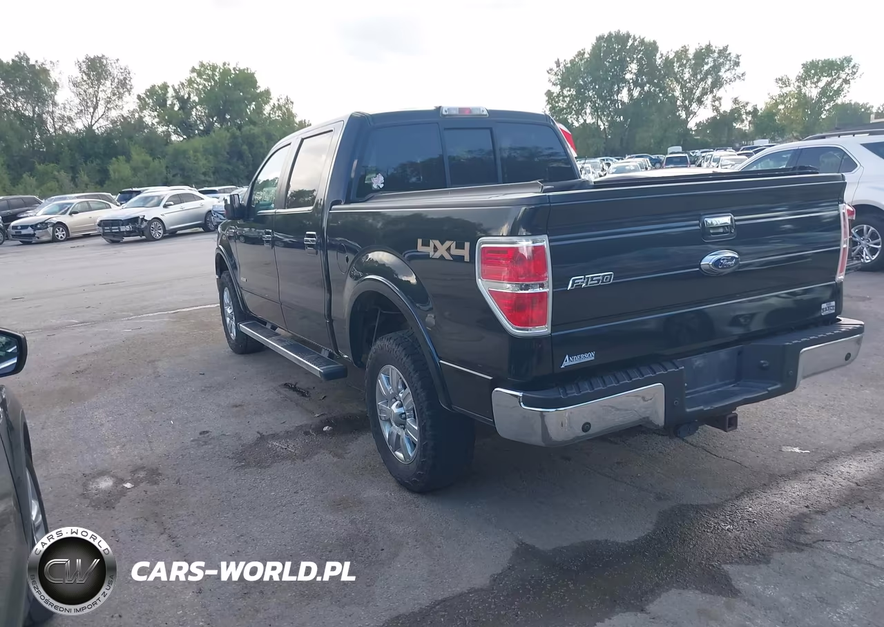 2012 Ford F-150 Lariat VIN:1FTFW1ETXCFA43358 - 3