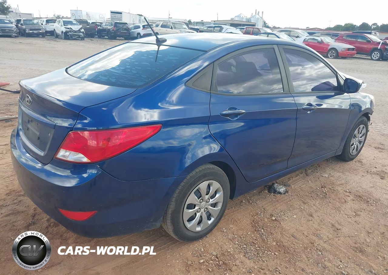 2017 Hyundai Accent Se VIN:KMHCT4AE9HU188457 - 4