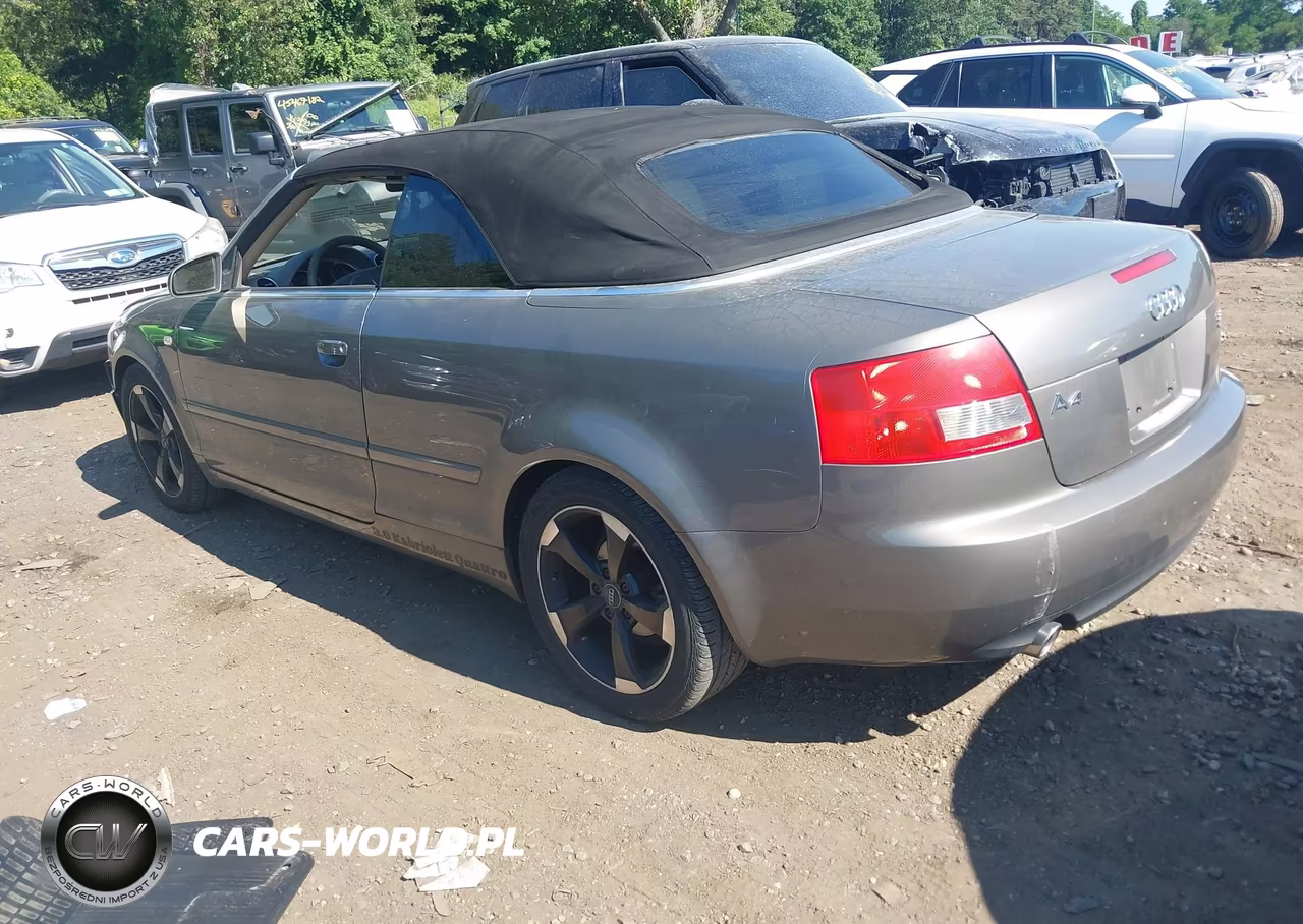 2006 Audi A4 3.0 VIN:WAUDT48H16K000545 - 3