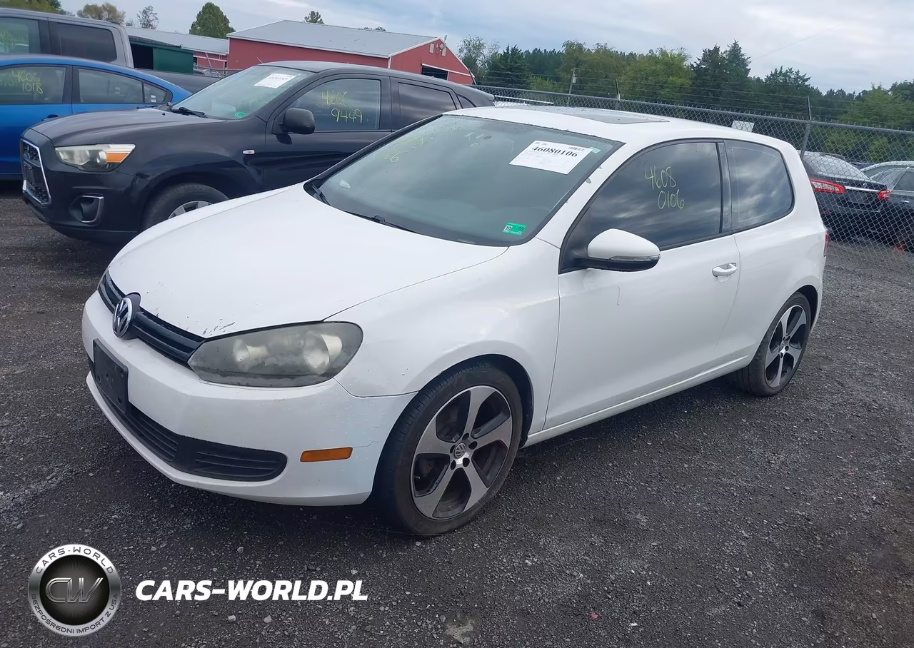2010 Volkswagen Golf 2-Door VIN:WVWBA7AJ5AW283290 - 2