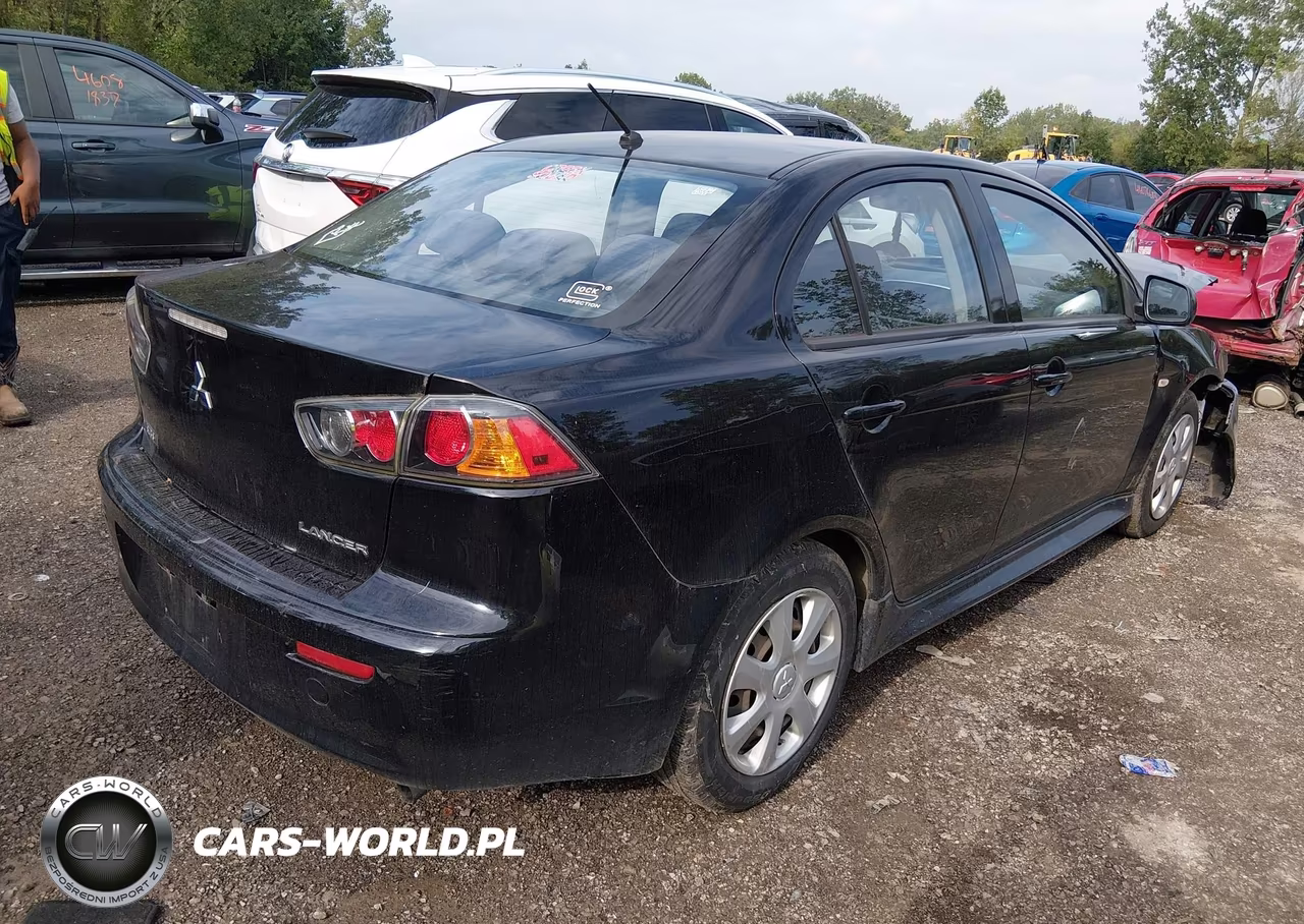 2014 Mitsubishi Lancer Es VIN:JA32U2FU9EU010009 - 4