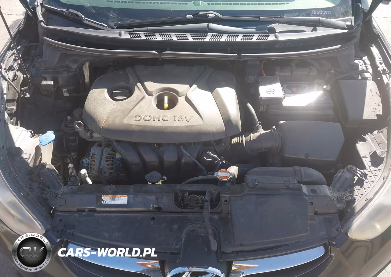 2012 Hyundai Elantra Gls VIN:5NPDH4AE7CH068606 - 10