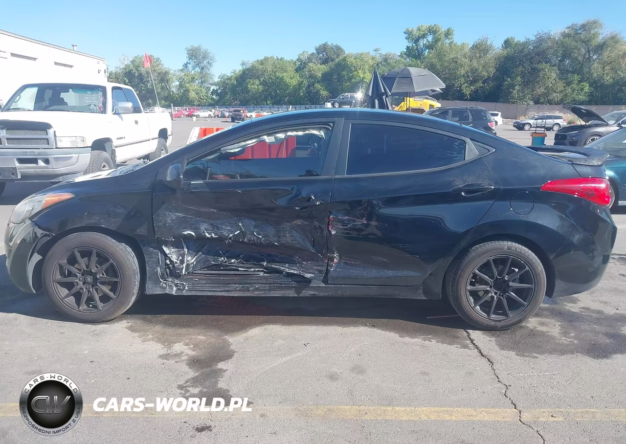2012 Hyundai Elantra Gls VIN:5NPDH4AE7CH068606 - 14