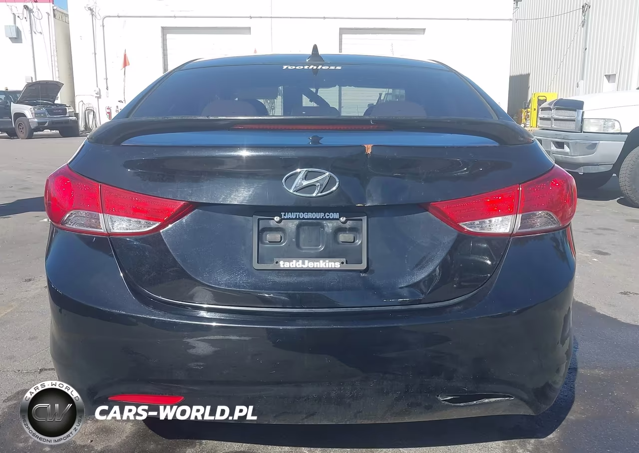 2012 Hyundai Elantra Gls VIN:5NPDH4AE7CH068606 - 16