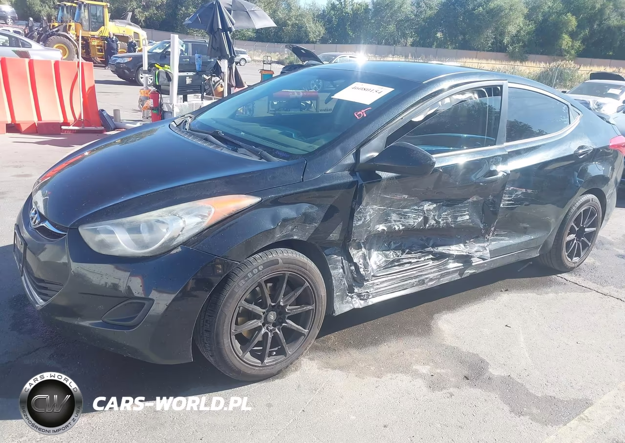 2012 Hyundai Elantra Gls VIN:5NPDH4AE7CH068606 - 2