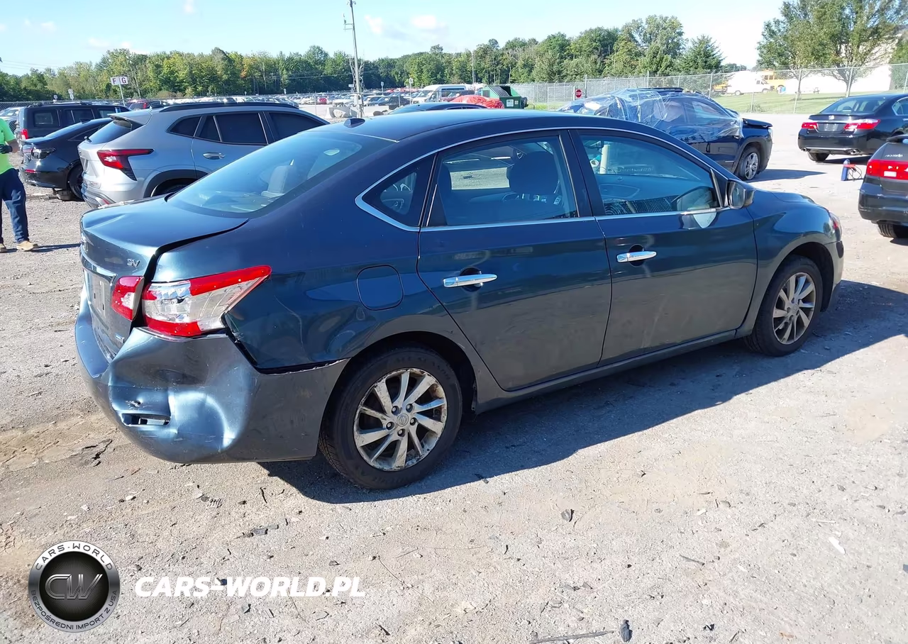 2015 Nissan Sentra Fe+ S-S-Sl-Sr-Sv VIN:3N1AB7AP4FL672144 - 4