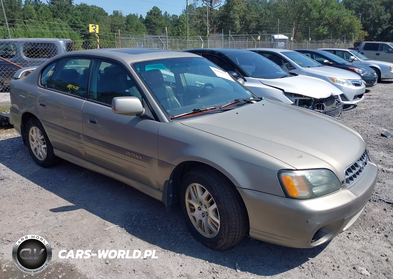 2003 Subaru Outback H6-3.0-H6-3.0 Vdc
