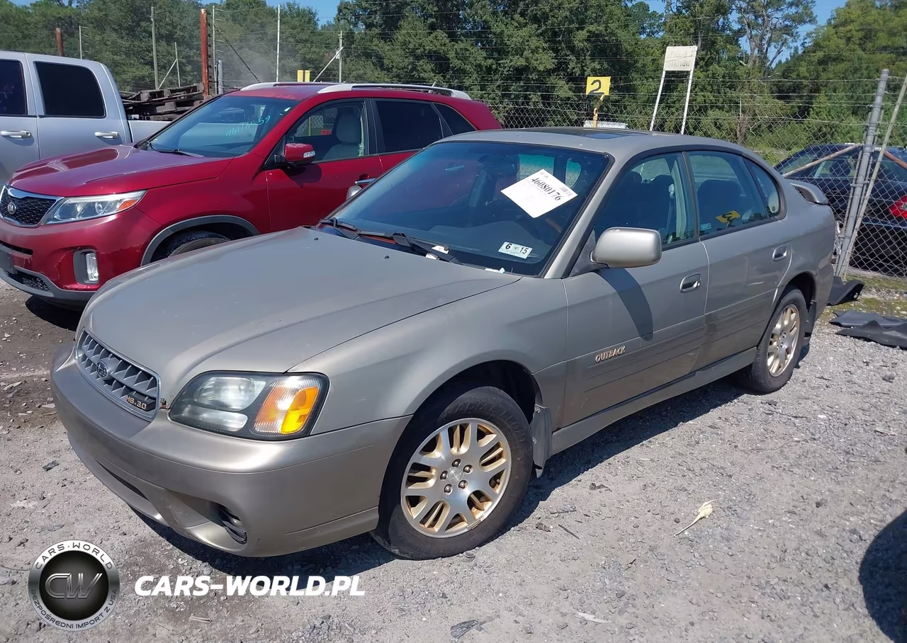 2003 Subaru Outback H6-3.0-H6-3.0 Vdc VIN:4S3BE896637215796 - 2