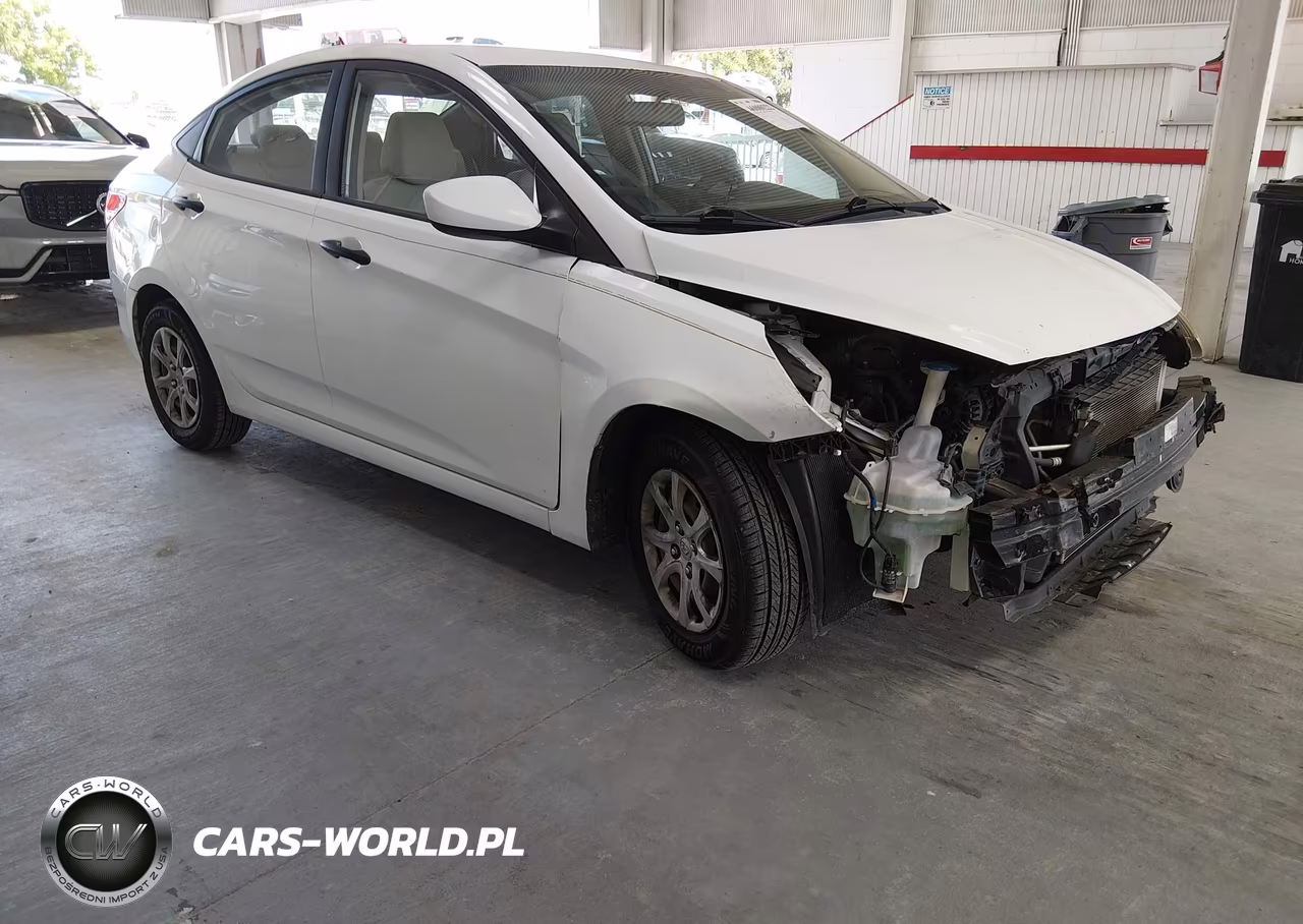 2012 Hyundai Accent Gls VIN:KMHCT4AE1CU071898 - 1