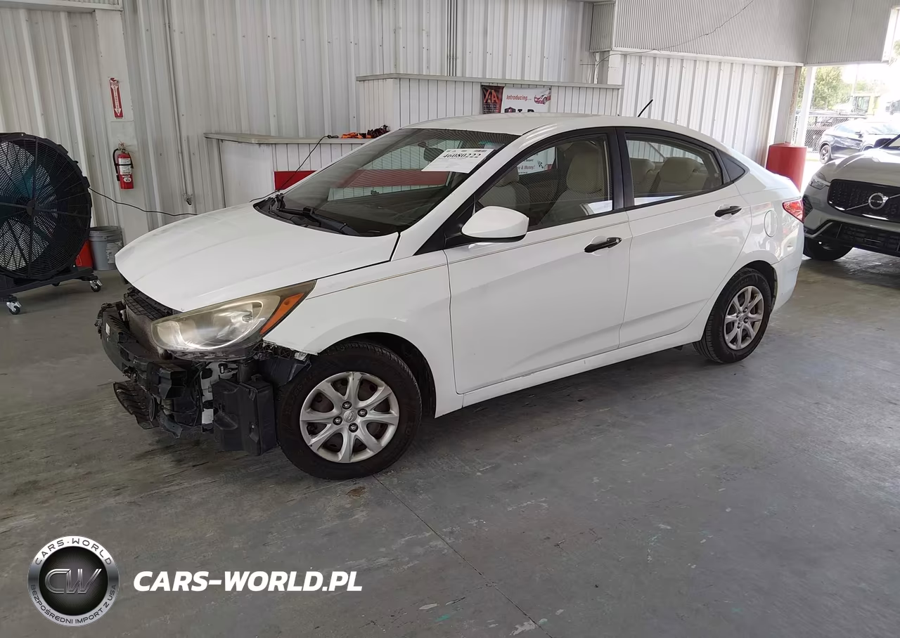 2012 Hyundai Accent Gls VIN:KMHCT4AE1CU071898 - 2