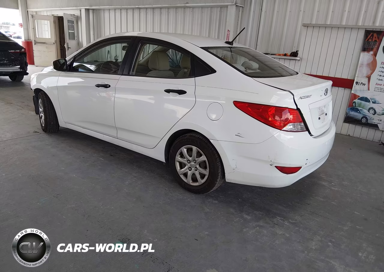 2012 Hyundai Accent Gls VIN:KMHCT4AE1CU071898 - 3