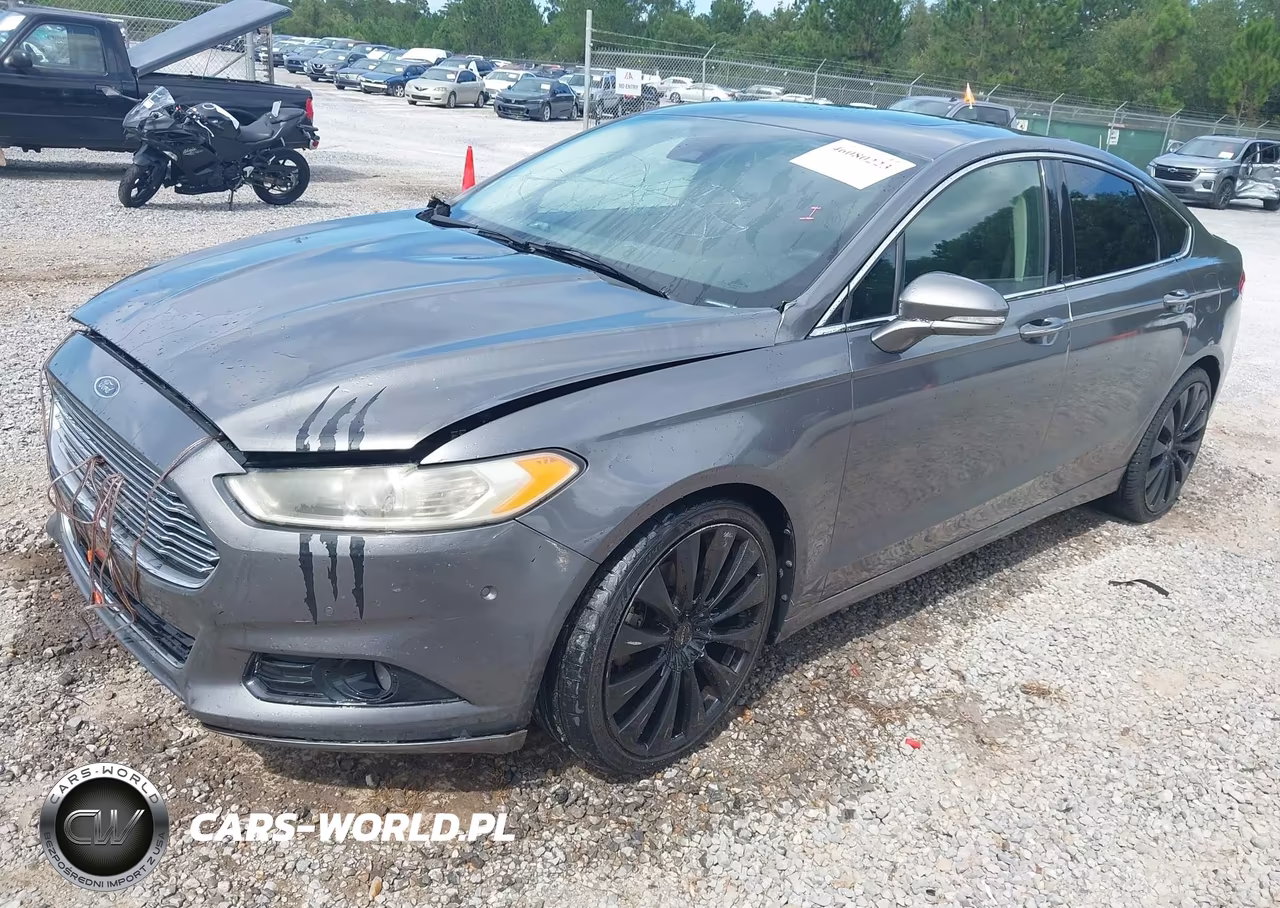 2014 Ford Fusion Titanium VIN:3FA6P0D95ER167644 - 2
