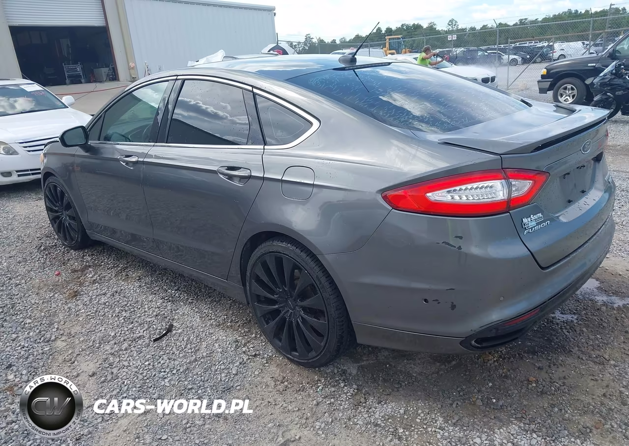 2014 Ford Fusion Titanium VIN:3FA6P0D95ER167644 - 3