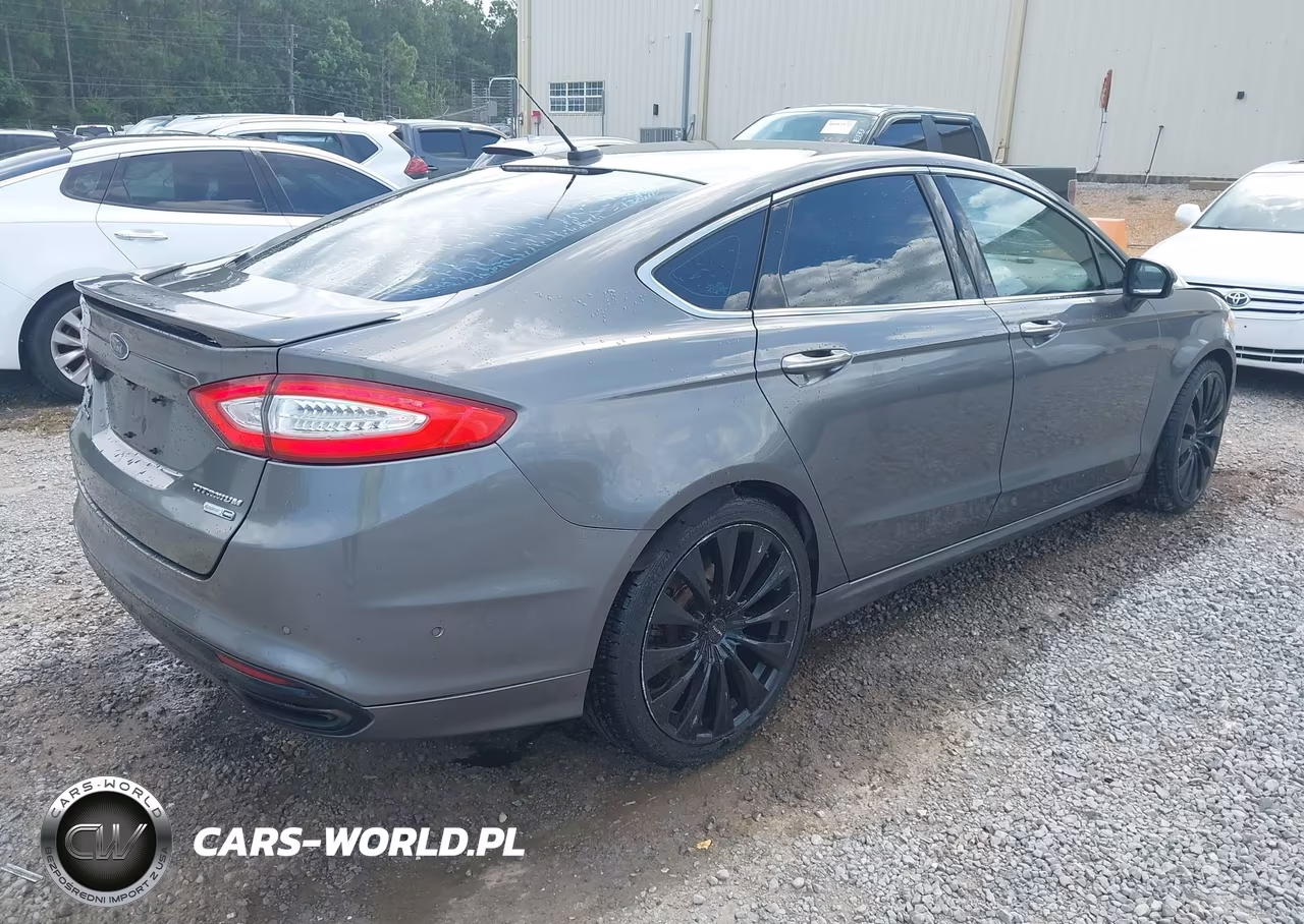2014 Ford Fusion Titanium VIN:3FA6P0D95ER167644 - 4