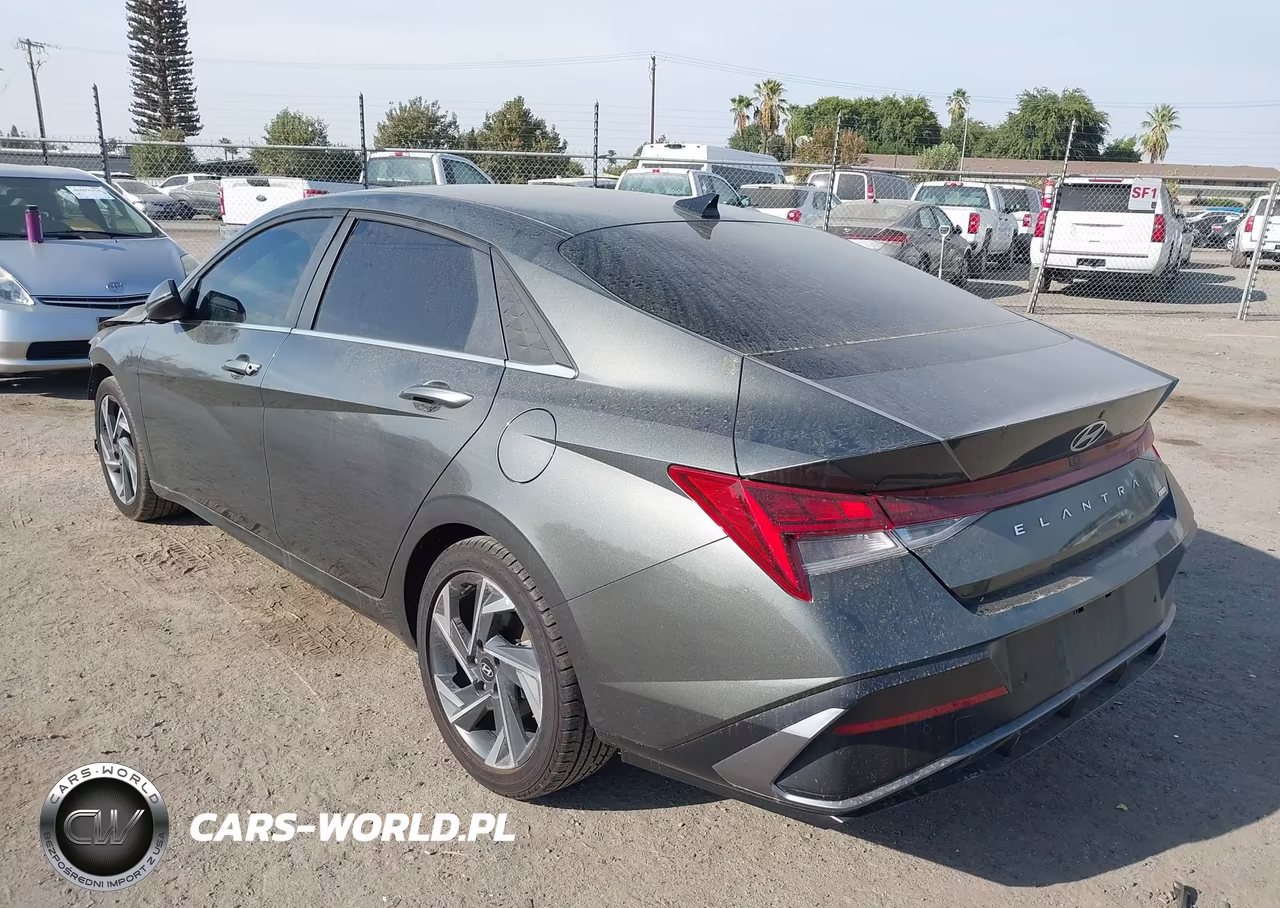 2024 Hyundai Elantra Hybrid Limited VIN:KMHLN4DJ7RU107685 - 3