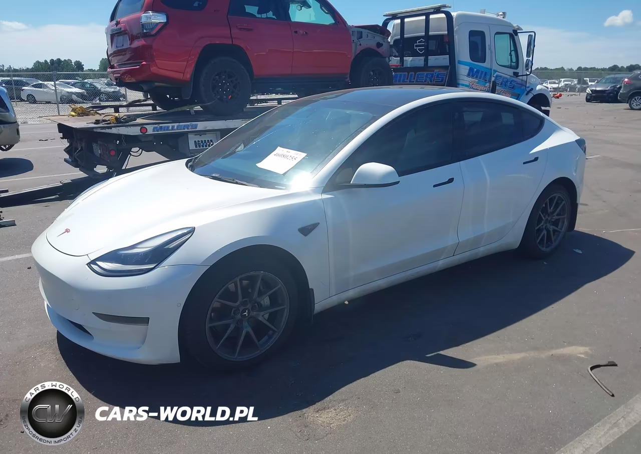 2021 Tesla Model 3 Standard Range Plus Rear-Wheel Drive VIN:5YJ3E1EA3MF089236 - 2