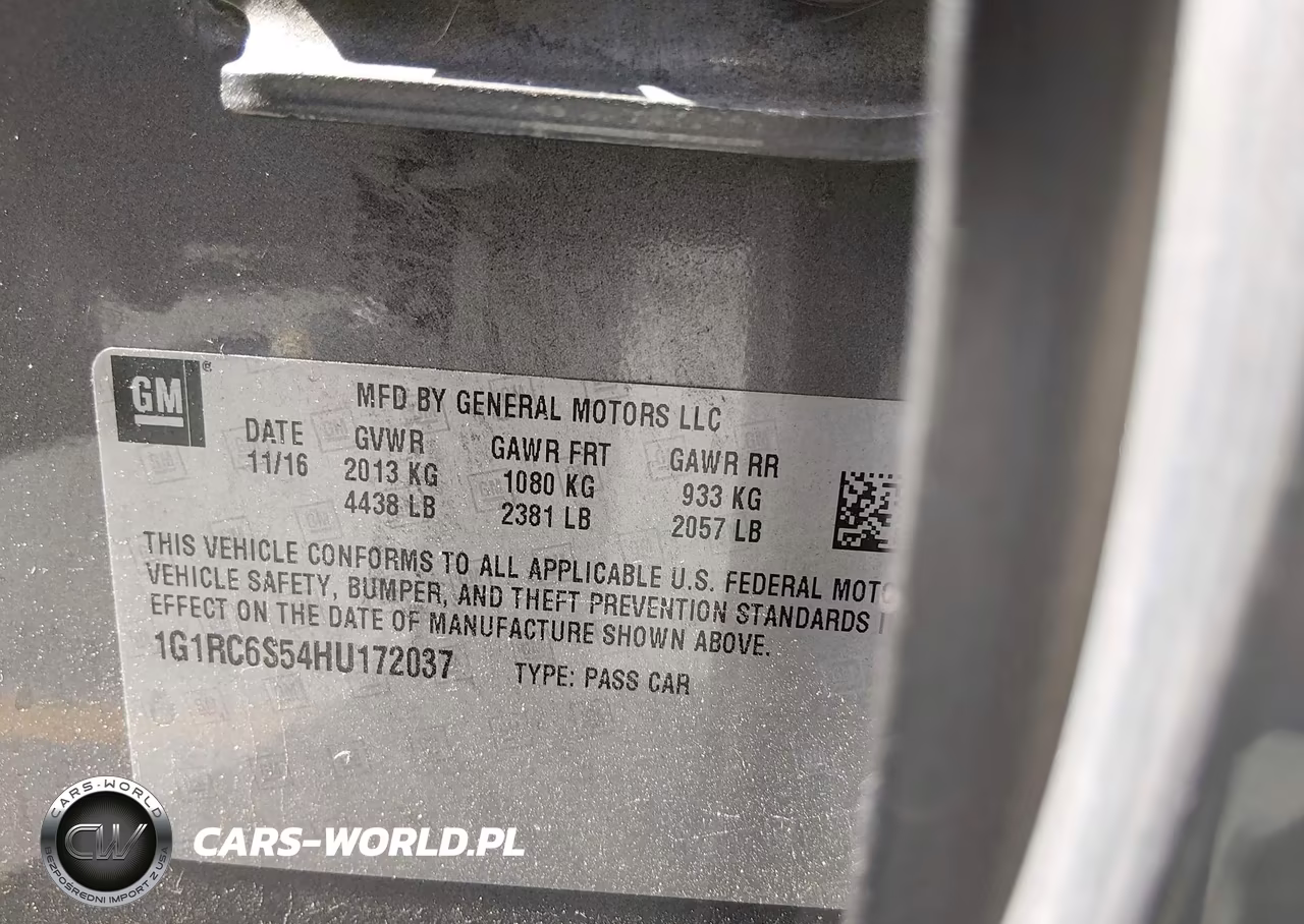 2017 Chevrolet Volt Lt VIN:1G1RC6S54HU172037 - 9