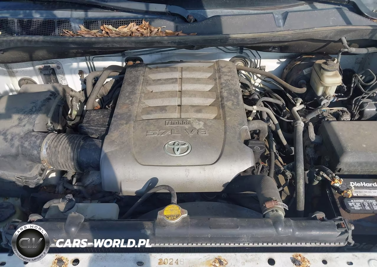 2008 Toyota Tundra Base 5.7L V8 VIN:5TFCV54108X006737 - 10