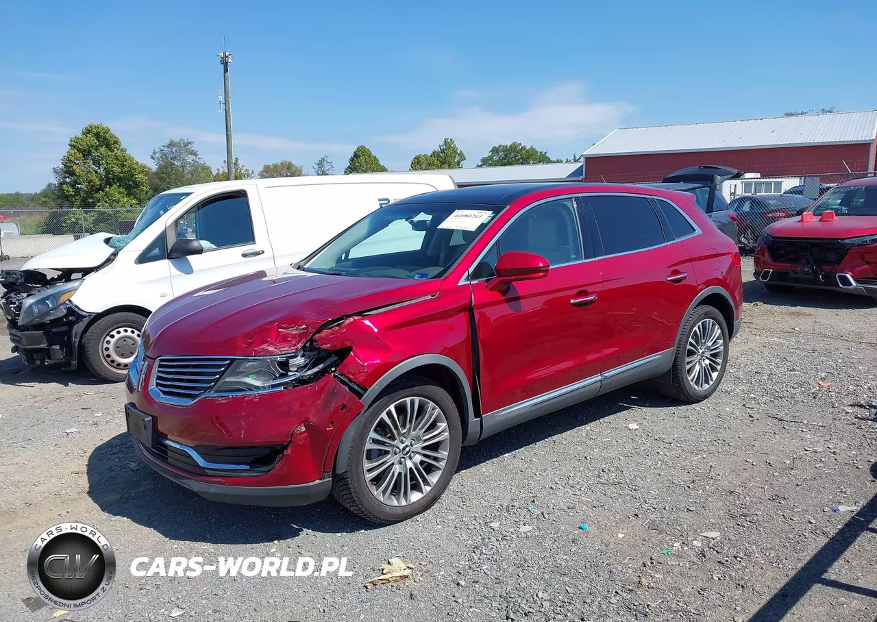 2016 Lincoln Mkx Reserve VIN:2LMTJ8LR1GBL56940 - 2