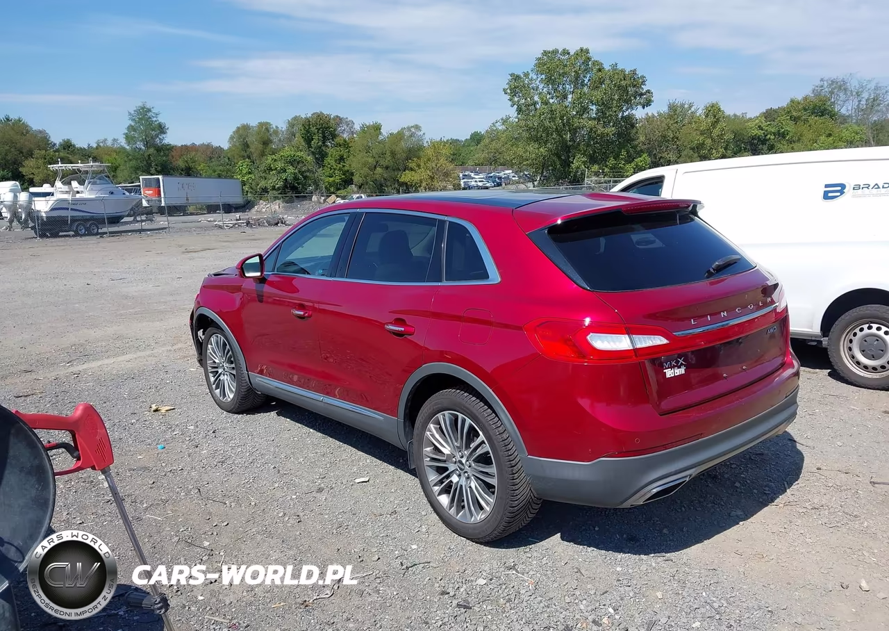 2016 Lincoln Mkx Reserve VIN:2LMTJ8LR1GBL56940 - 3