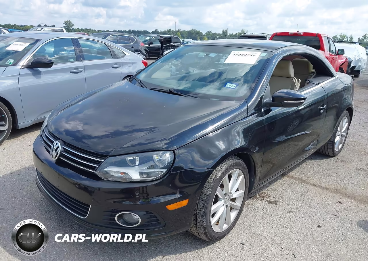 2012 Volkswagen Eos Komfort VIN:WVWBW7AH7CV011539 - 2