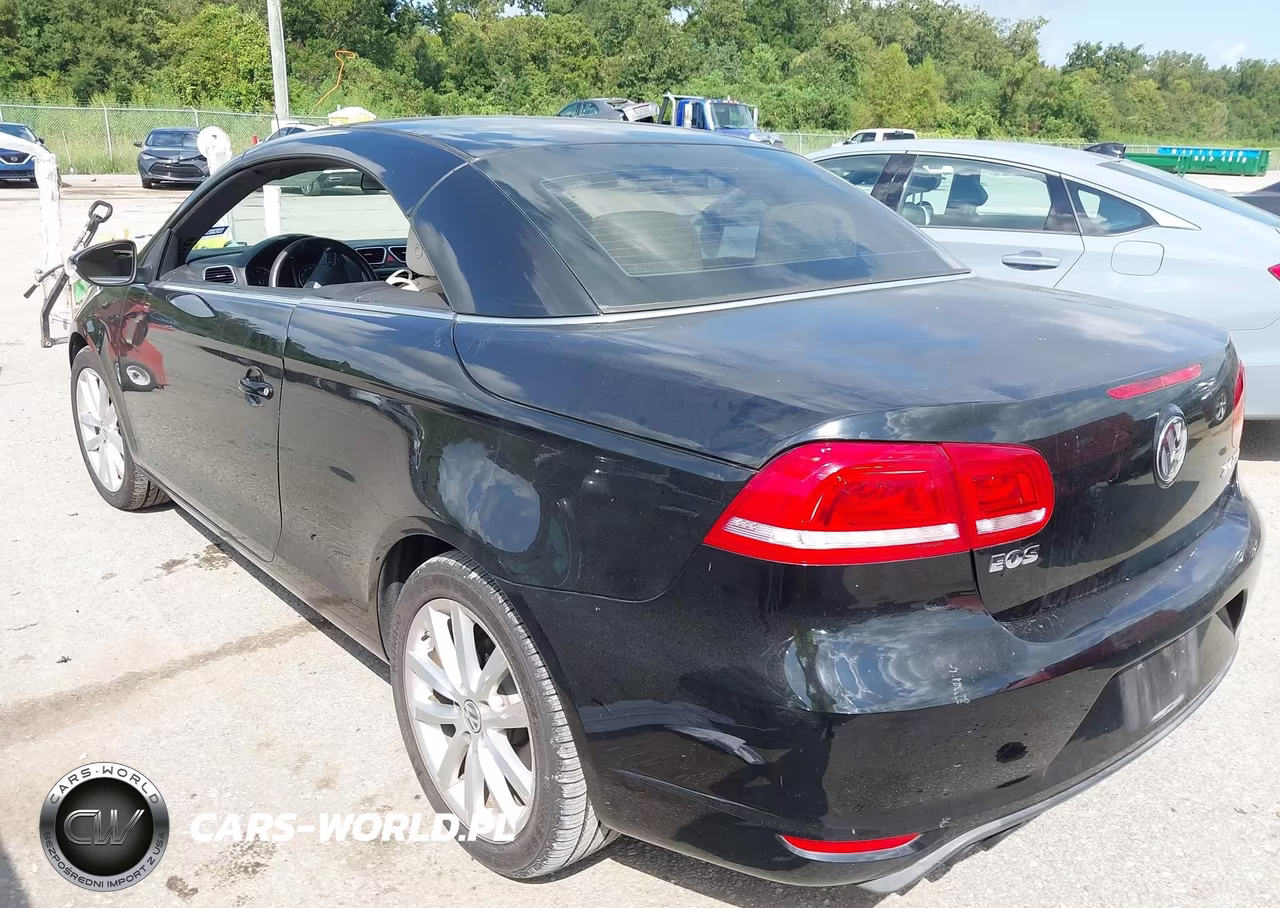 2012 Volkswagen Eos Komfort VIN:WVWBW7AH7CV011539 - 3