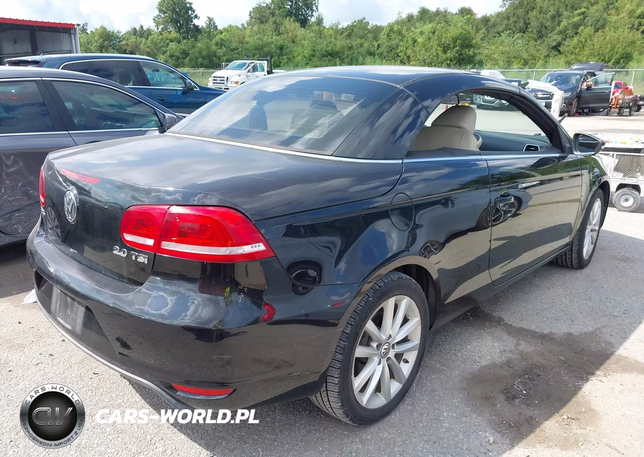 2012 Volkswagen Eos Komfort VIN:WVWBW7AH7CV011539 - 4