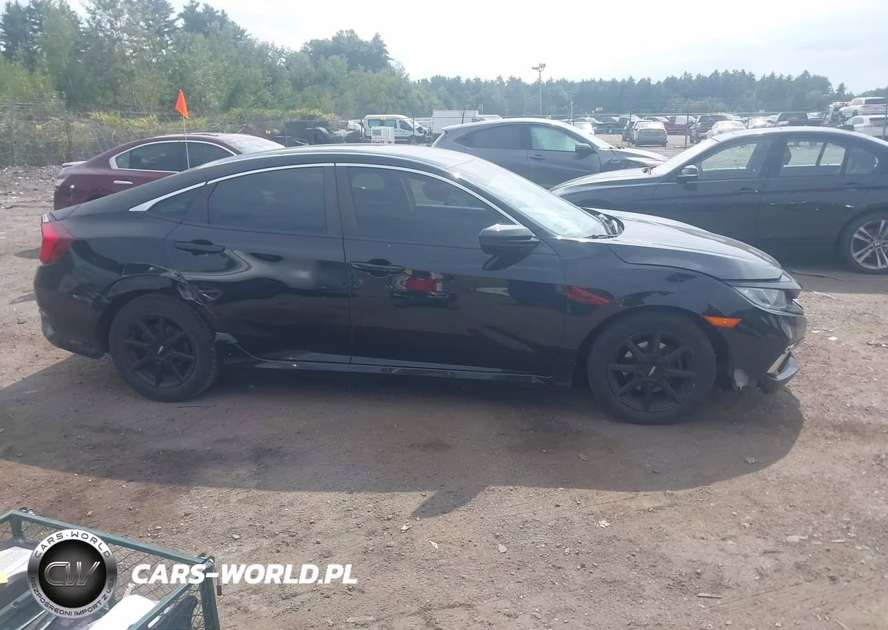 2019 Honda Civic Lx VIN:2HGFC2F64KH599395 - 13