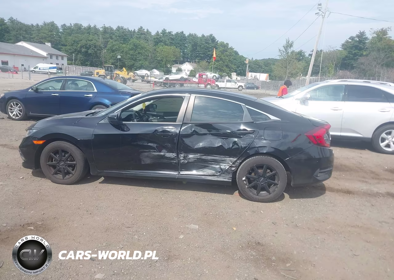 2019 Honda Civic Lx VIN:2HGFC2F64KH599395 - 14