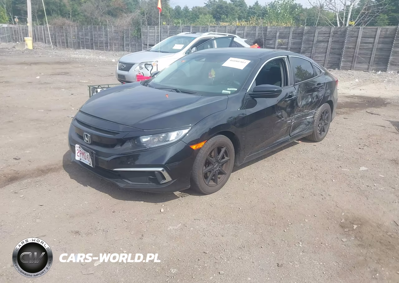 2019 Honda Civic Lx VIN:2HGFC2F64KH599395 - 2