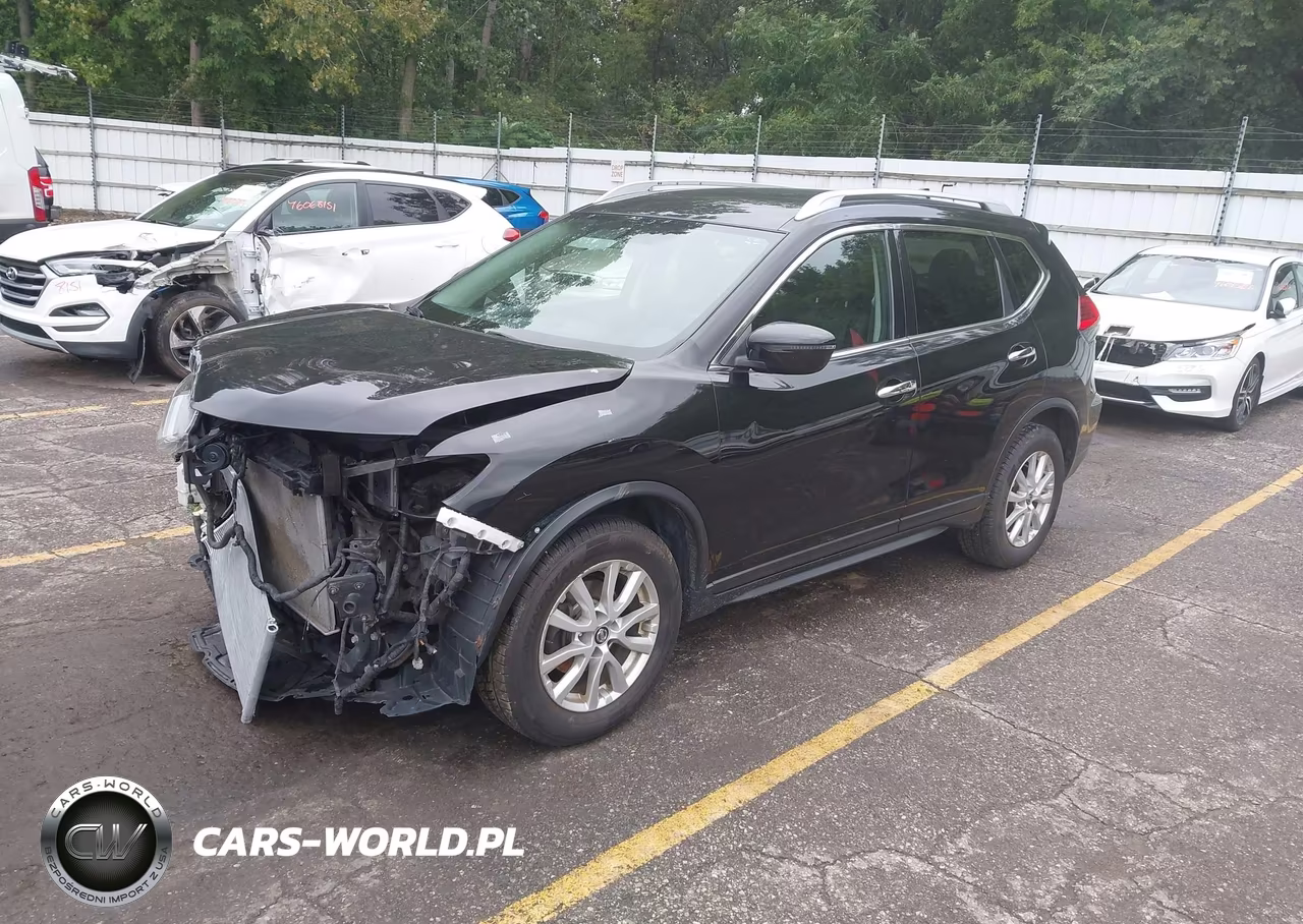 2017 Nissan Rogue Sv VIN:KNMAT2MV3HP506826 - 2