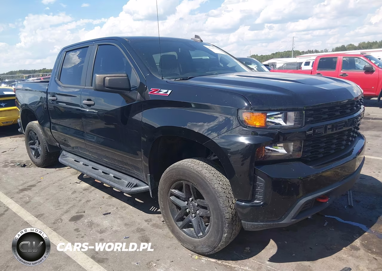 2021 Chevrolet Silverado 1500 4Wd Short Bed Custom Trail Boss