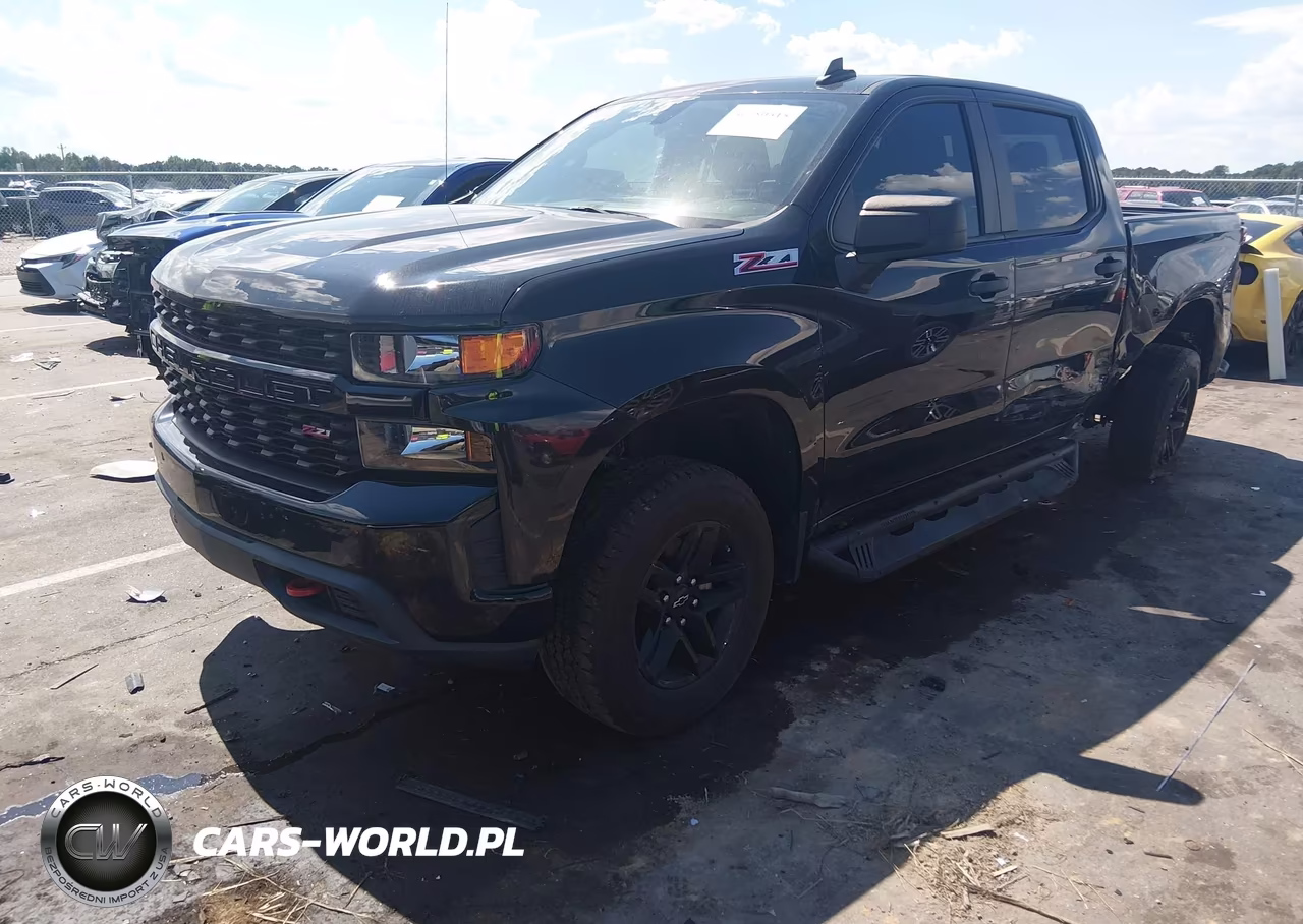 2021 Chevrolet Silverado 1500 4Wd Short Bed Custom Trail Boss VIN:1GCPYCEF3MZ447560 - 2