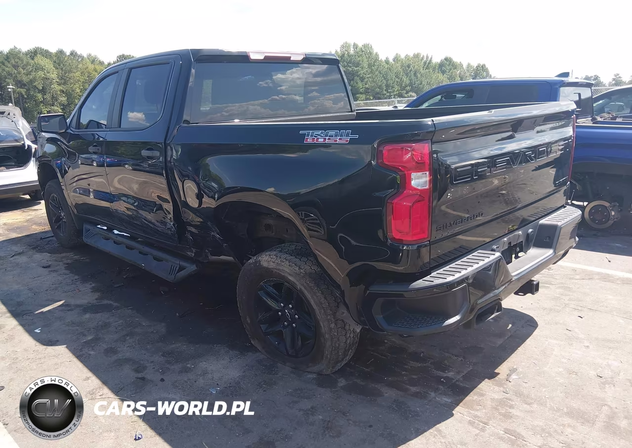 2021 Chevrolet Silverado 1500 4Wd Short Bed Custom Trail Boss VIN:1GCPYCEF3MZ447560 - 3