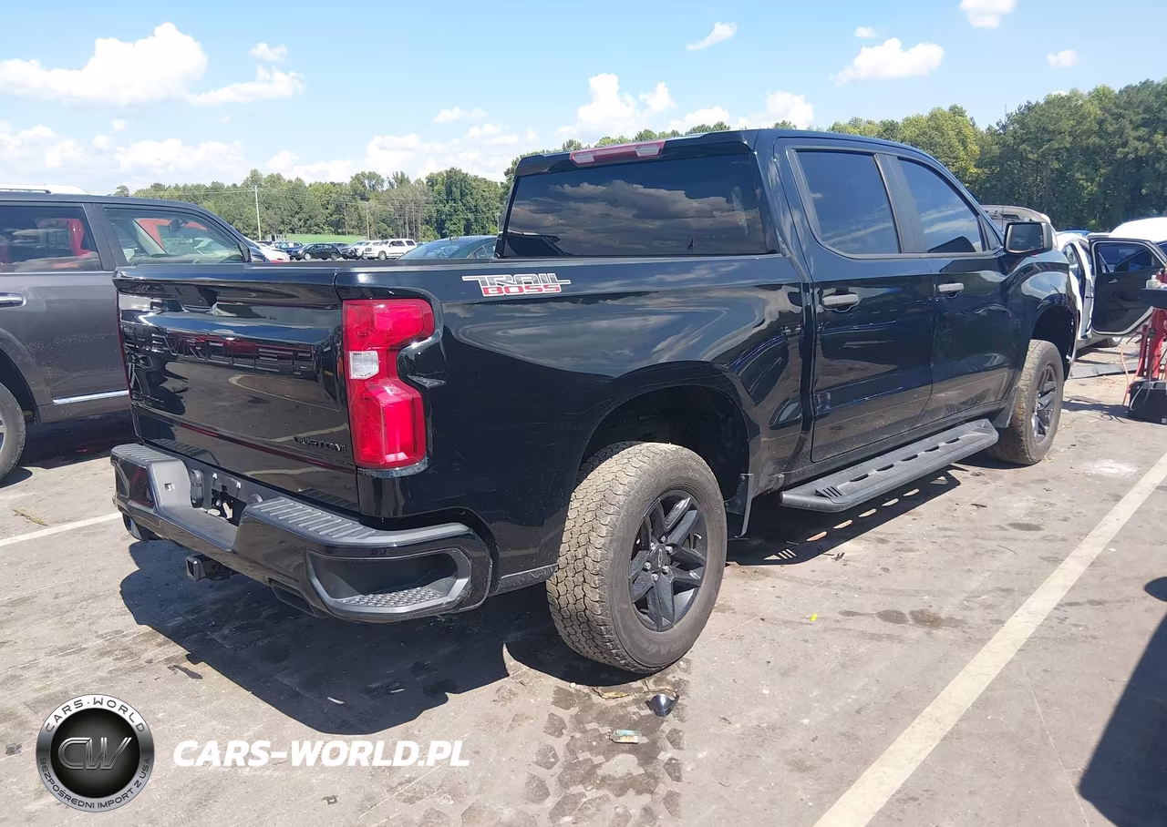 2021 Chevrolet Silverado 1500 4Wd Short Bed Custom Trail Boss VIN:1GCPYCEF3MZ447560 - 4