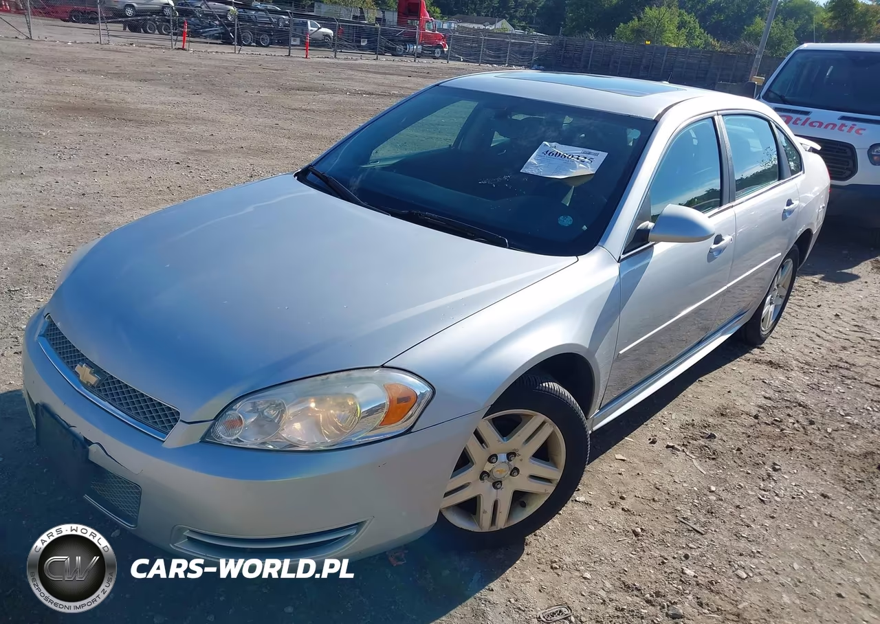 2012 Chevrolet Impala Lt VIN:2G1WG5E37C1180102 - 2