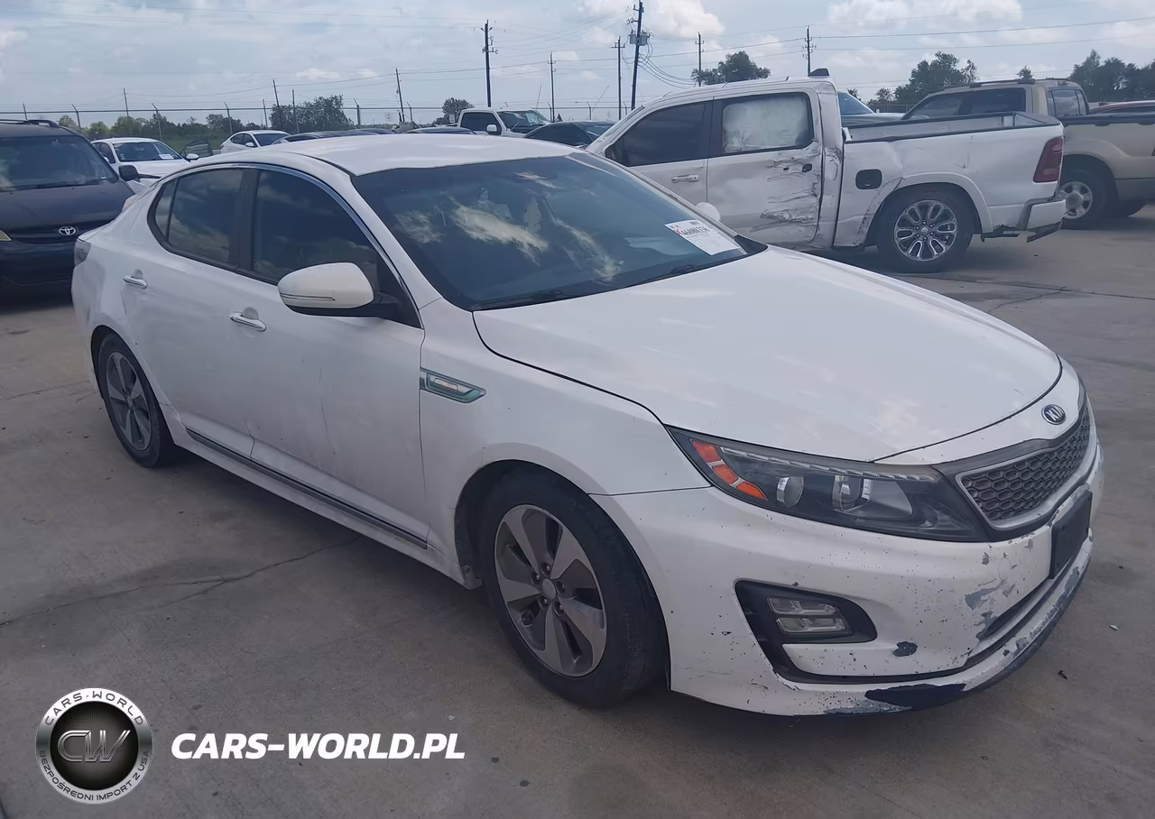 2014 Kia Optima Hybrid Ex VIN:KNAGN4AD6E5074393 - 1