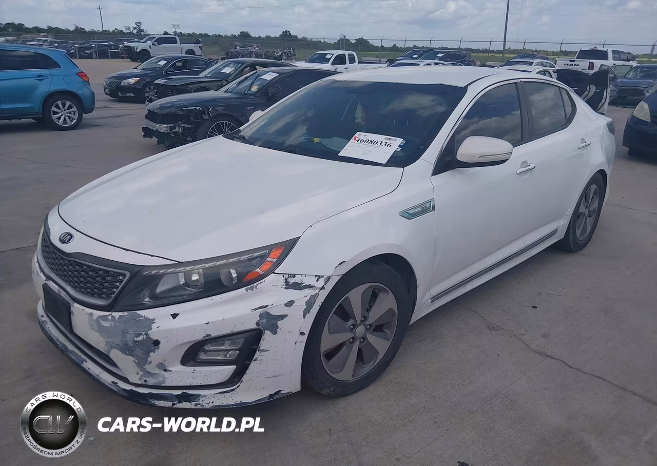 2014 Kia Optima Hybrid Ex VIN:KNAGN4AD6E5074393 - 2